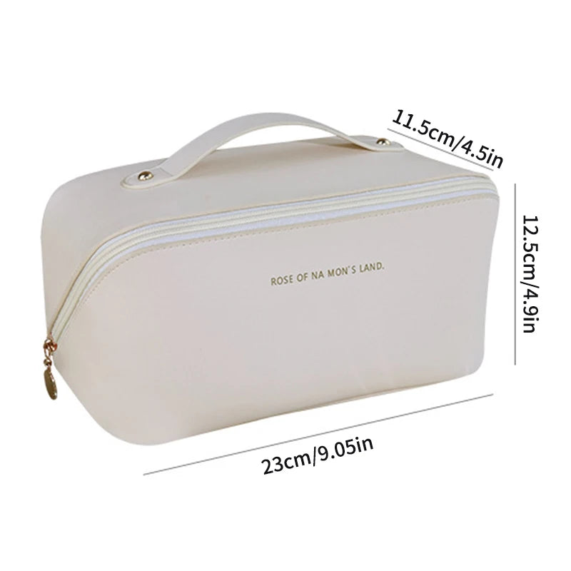 Portable Travel Cosmetic Bag — Waterproof Makeup Case & Organizer