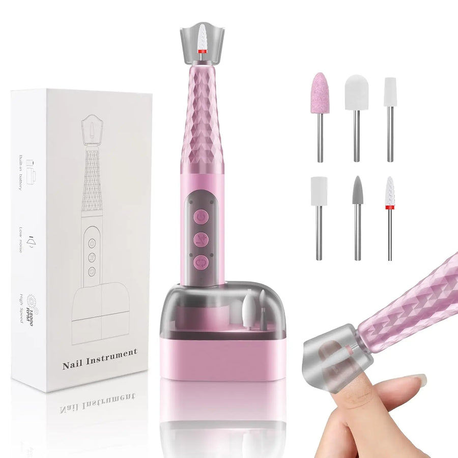 VIMYSHOW Cordless Electric Nail Drill — Professional Manicure & Pedicure Kit