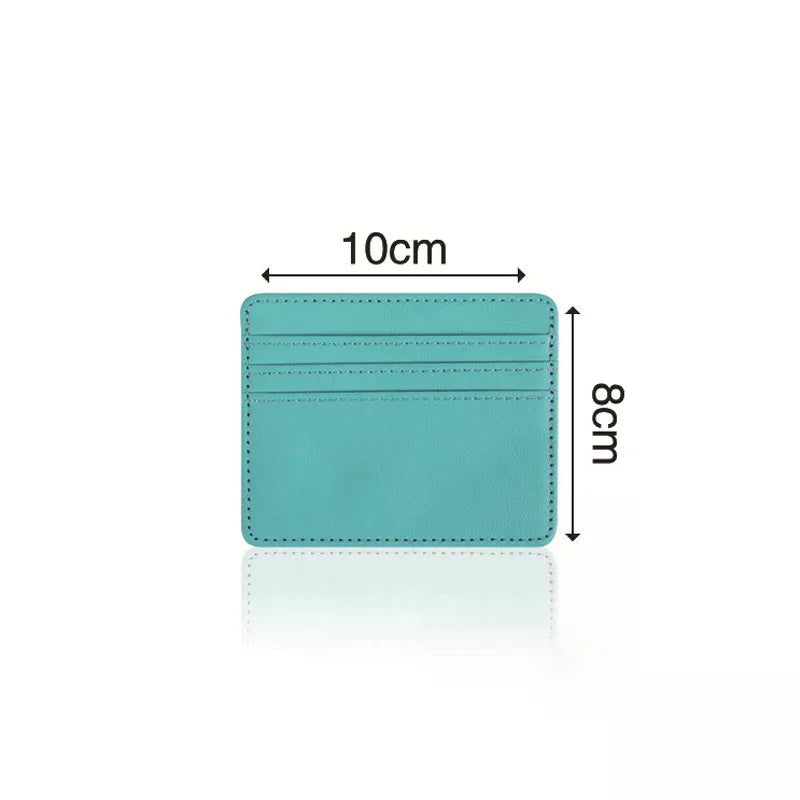 PCWFKEF Slim Women's Wallet — Compact Card Holder and Coin Purse