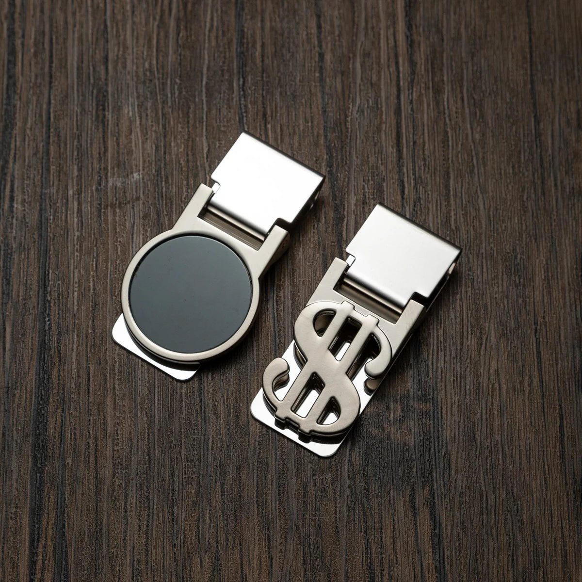 Minimalist Money Clip — Slim Cash and Credit Card Holder for Men