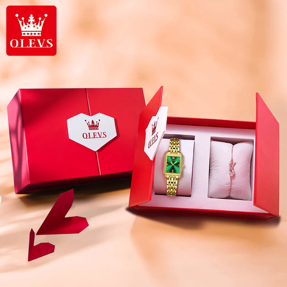 OLEVS 9995 Women's Luxury Watch — Elegant Quartz Timepiece with Luminous Date