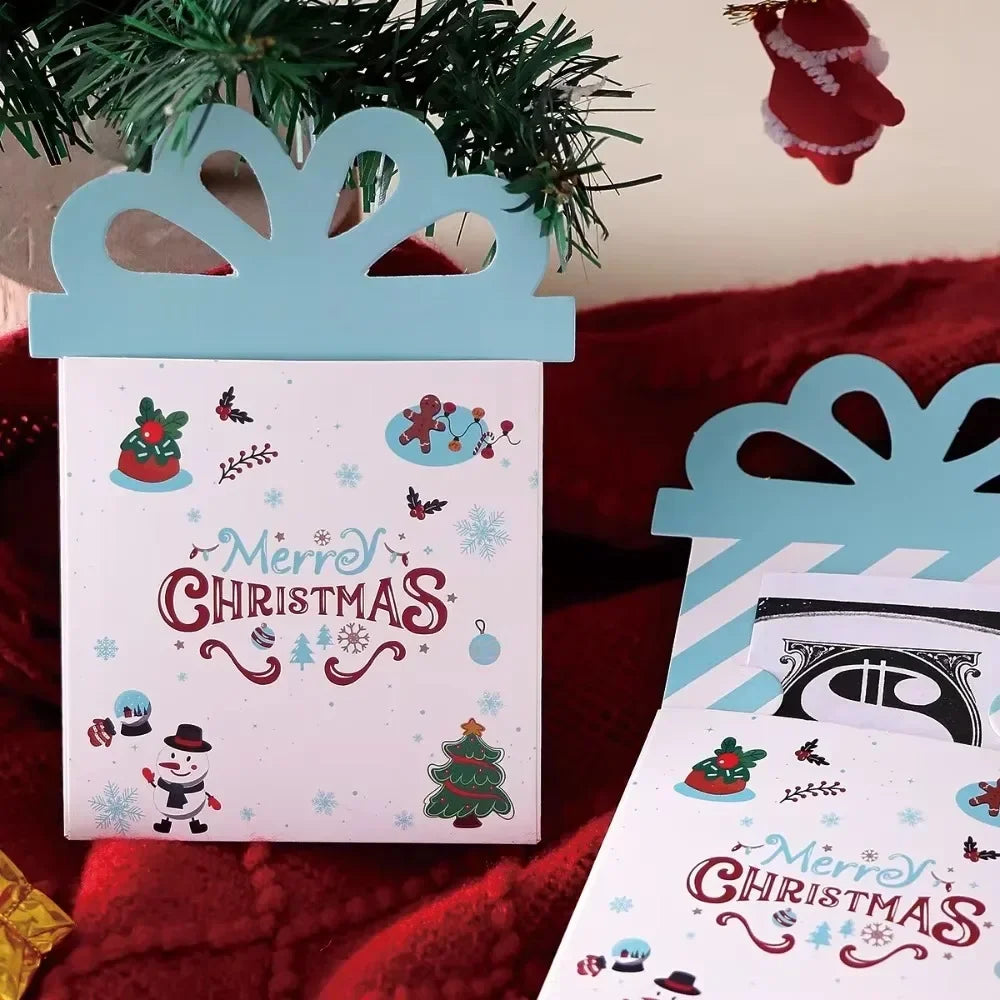 Christmas Cash Style Card Holders — Decorative Holiday Gift Holders, 3-Piece Set