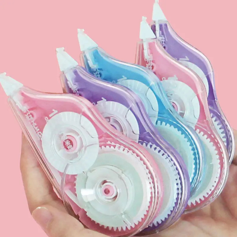 Correction Tape 6-Pack Set — Large Capacity White Error Correction
