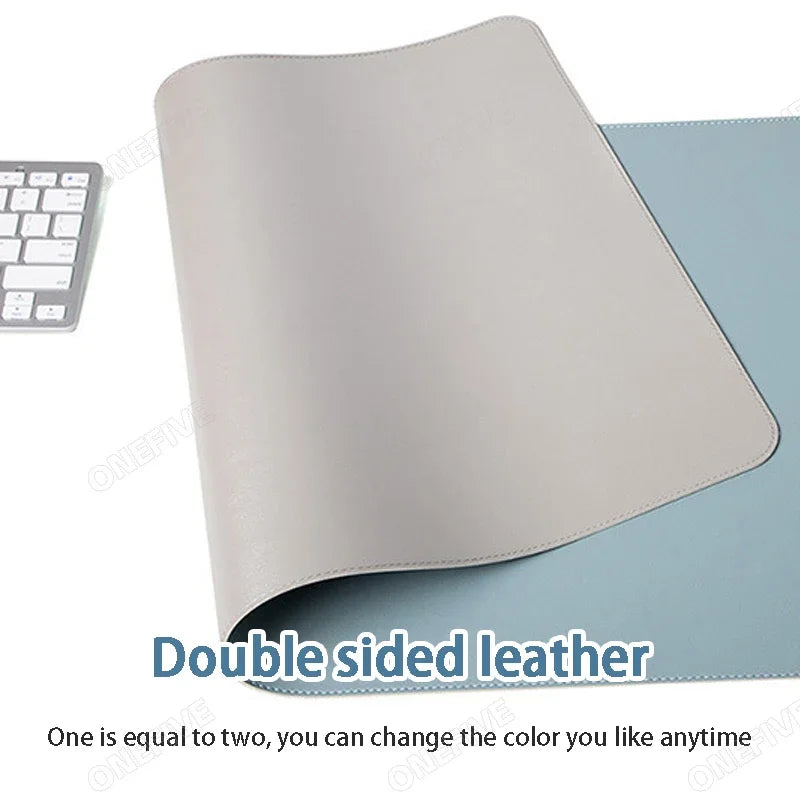 AIPHY Large PU Leather Desk Mat — Waterproof Desktop Protector for Office and Gaming