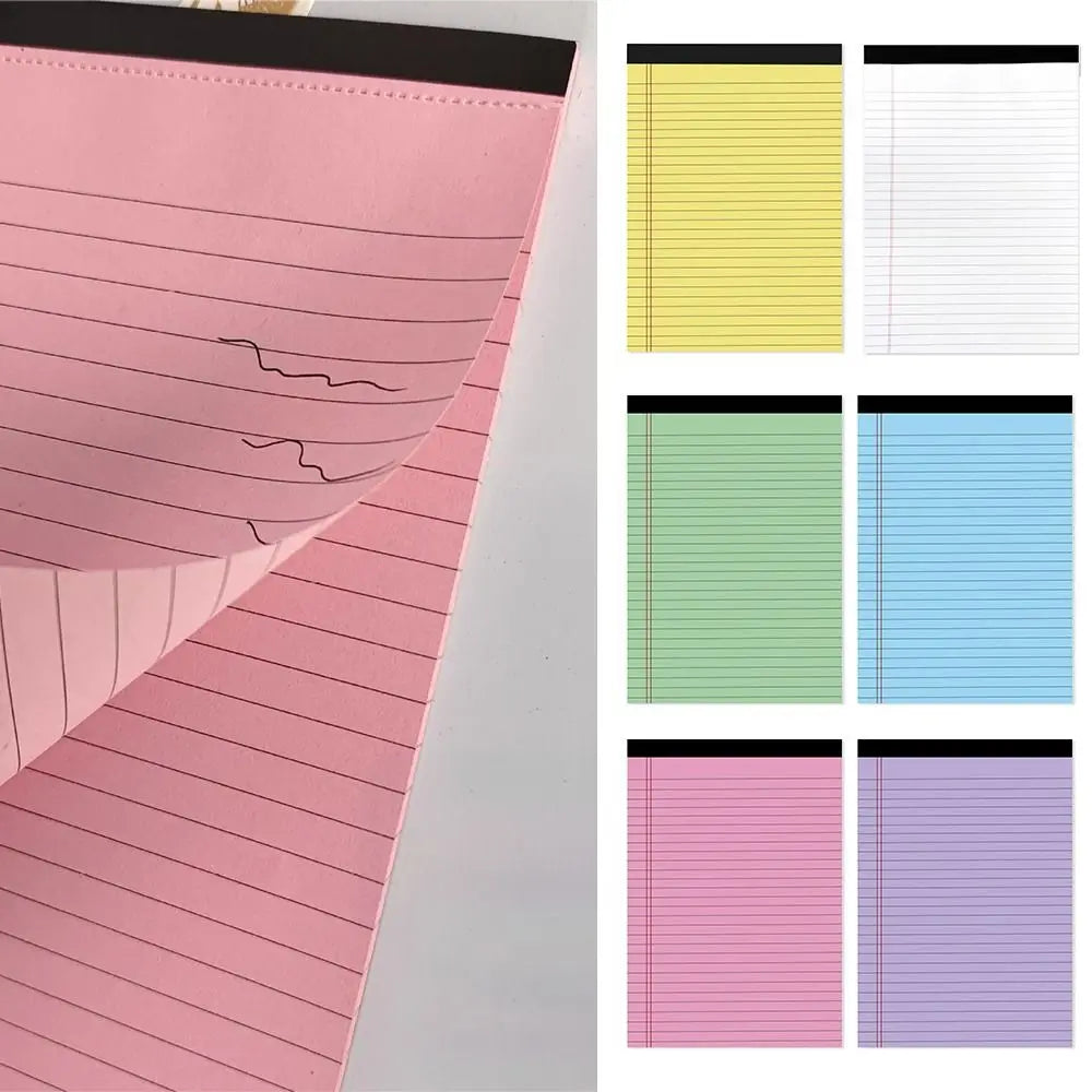 Thickened Writing Pad — Tearable Legal Memo Notebook for Students