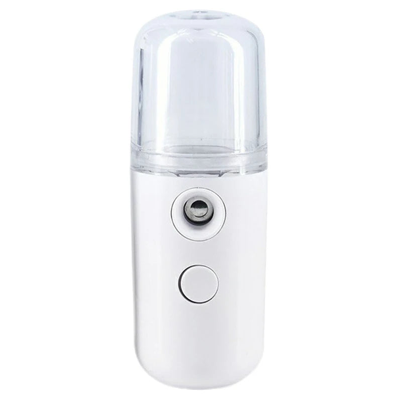 Portable Nano Facial Mister — USB Rechargeable Skin Hydrating Sprayer