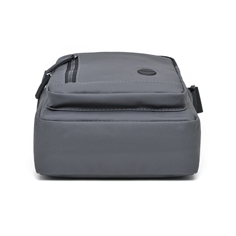 Oxford Cloth Messenger Bag — Compact Multi-Pocket Crossbody for Travel