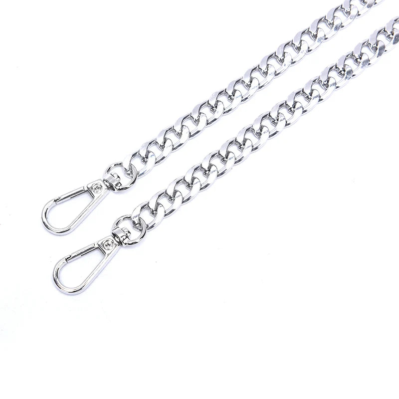 Metal Bag Strap Chain — Replacement Handle for Purses and Handbags
