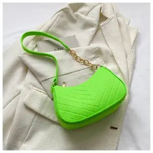 molfmy Felt Mini Shoulder Bag — Chic Crescent Saddlebag for Women