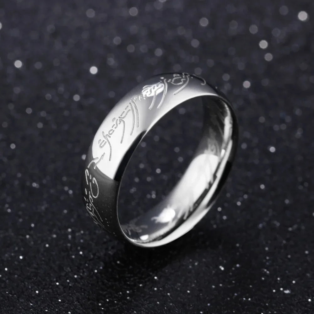 Stainless Steel Ring — Wedding Band