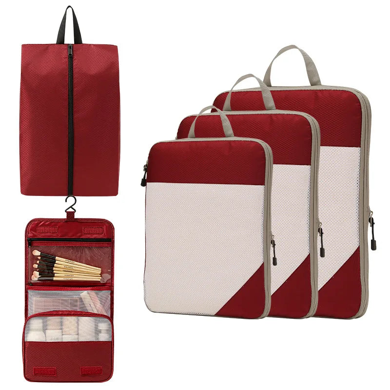 Ufine Travel Packing Cubes — Compression Storage Bags for Organized Luggage