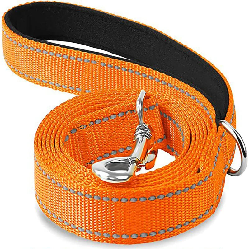 Reflective Pet Training Leash — Durable Walking Rope for Dogs and Cats