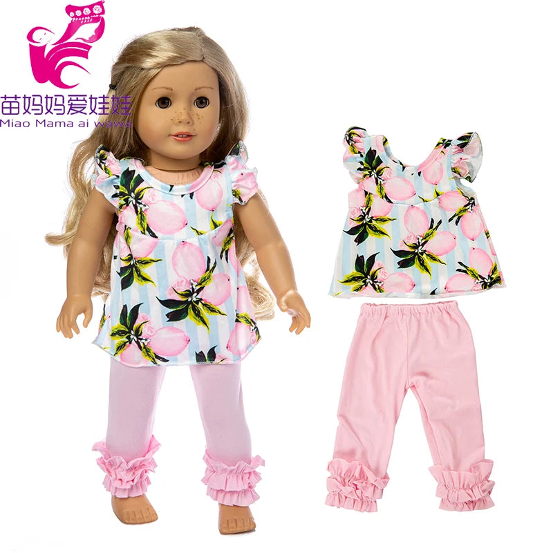 Miao Mama ai wawa Leopard Print Doll Outfit — Stylish Clothing & Hat Set