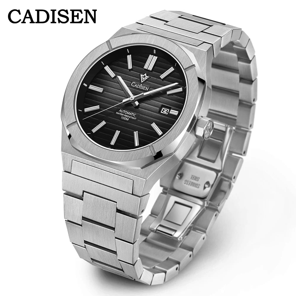 Cadisen Automatic Diver Watch — Retro Luxury Mechanical Timepiece