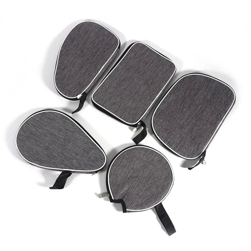 Table Tennis Racket Storage Bag — Protective Case for Paddles and Balls