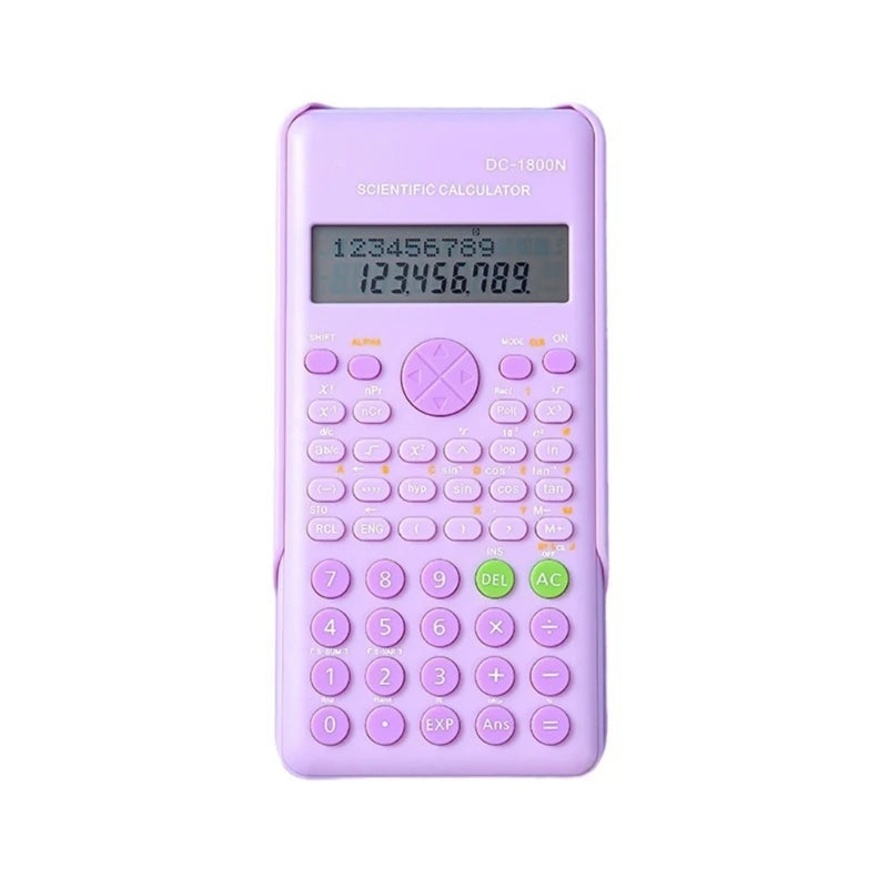 Scientific Function Calculator — 240 Functions with Hard Protective Case
