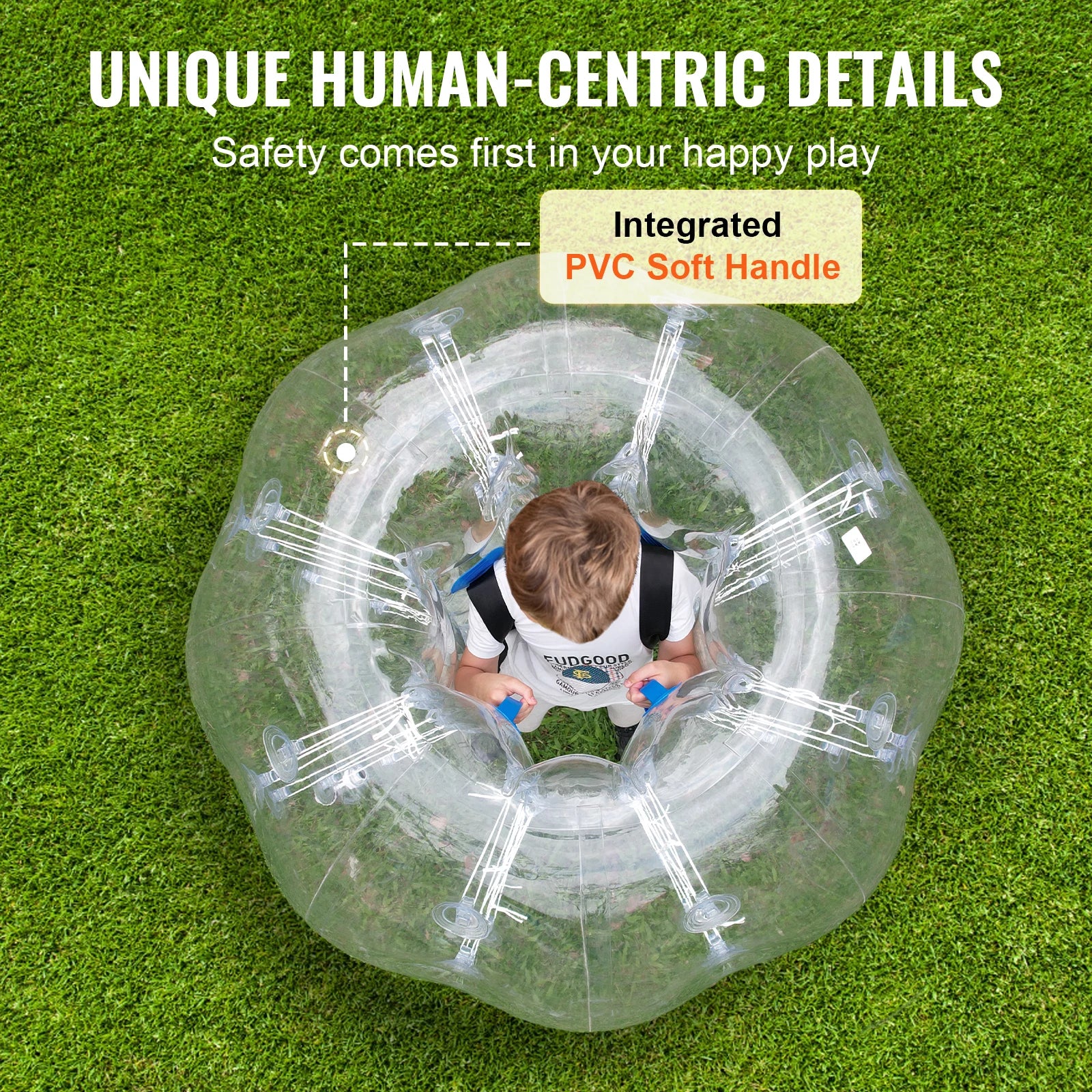 SucceBuy Inflatable Bumper Balls — Durable Body Sumo Zorb Toys