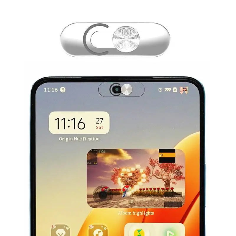Ultra-Thin Webcam Privacy Cover — Sliding Camera Protector for Laptops and Smartphones