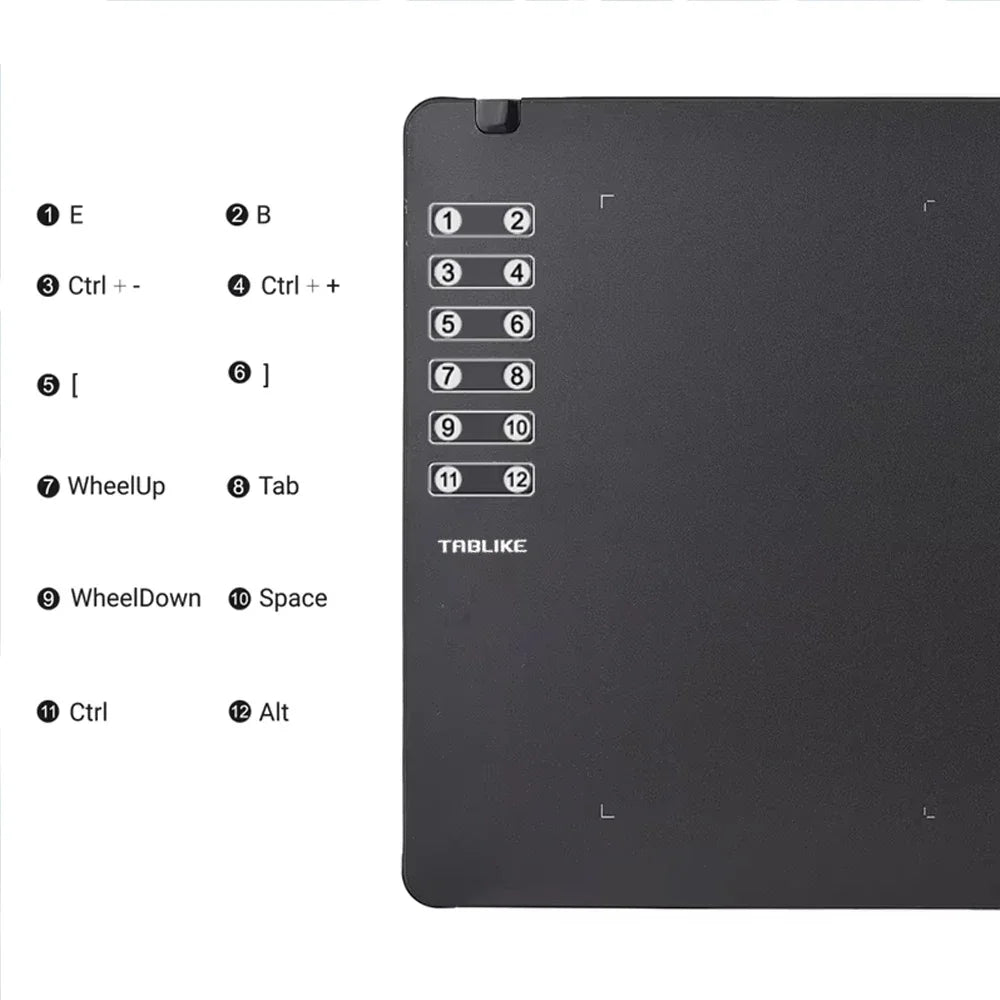 Tablike Graphics Tablet — Digital Art Pad
