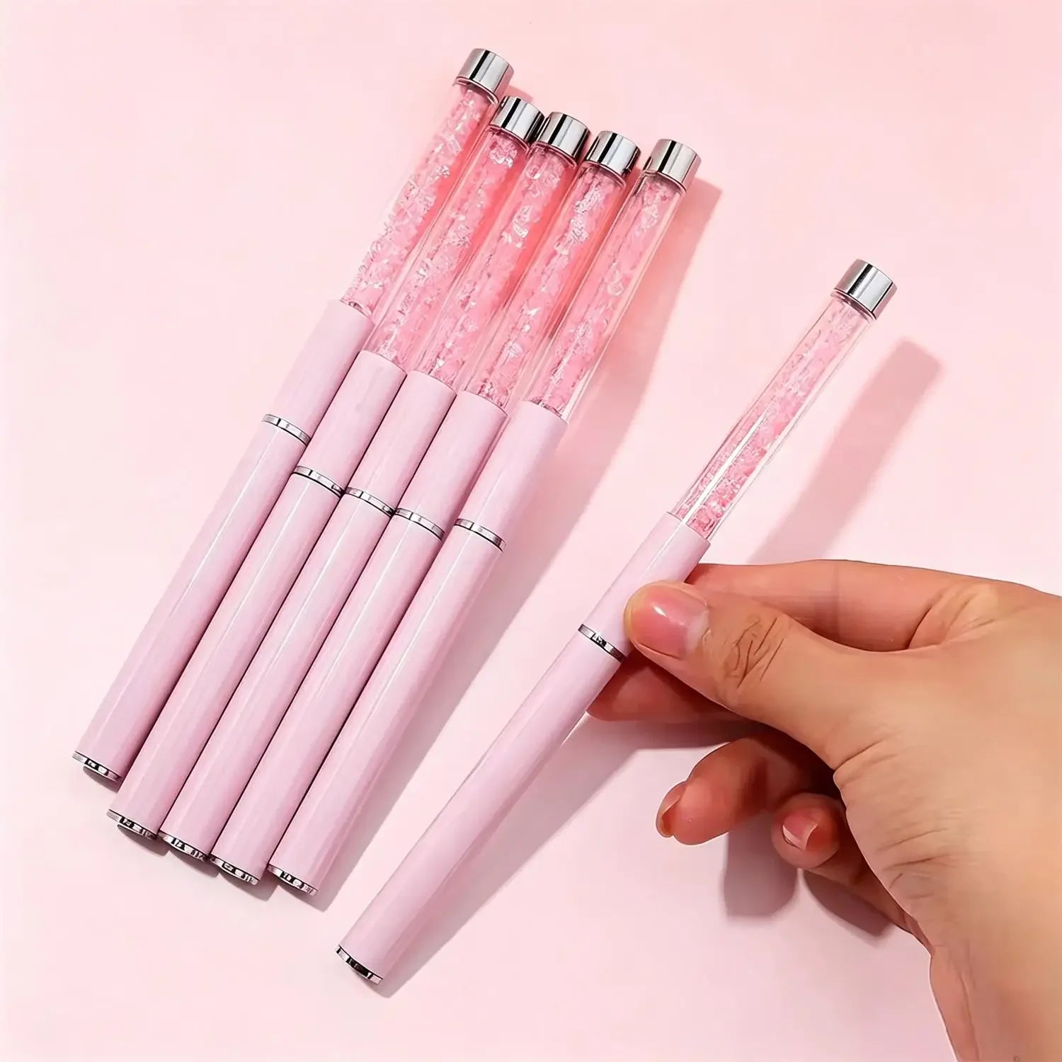 Nail Art Liner Brush Set — 6-Piece Ultra Fine Detailing Kit for Nail Design