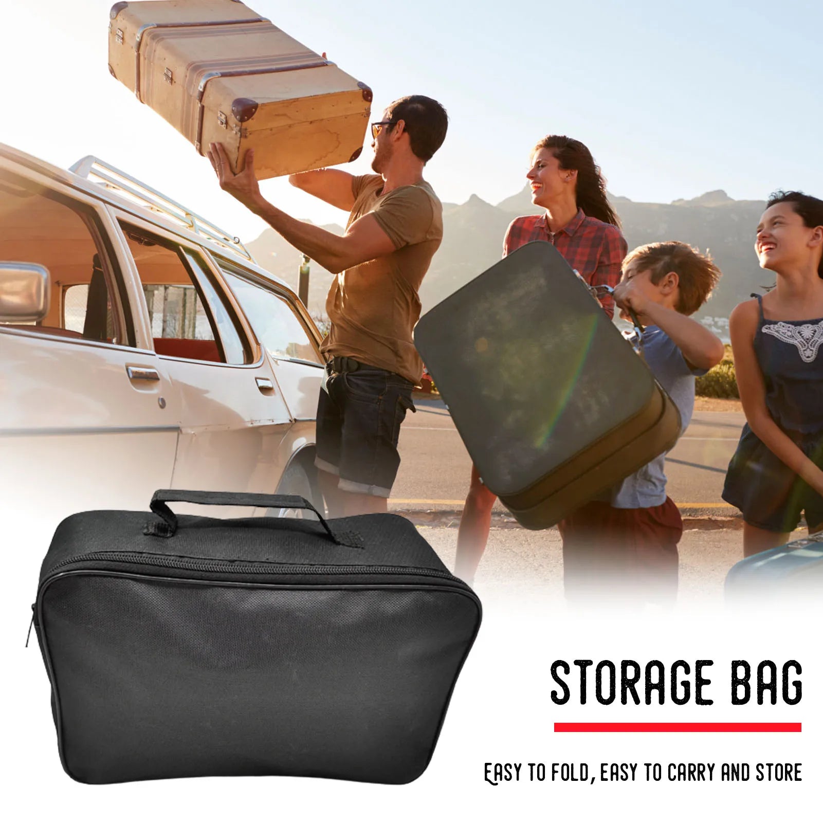 Heavy Duty Mechanic Tool Bag — Durable Oxford Cloth Organizer