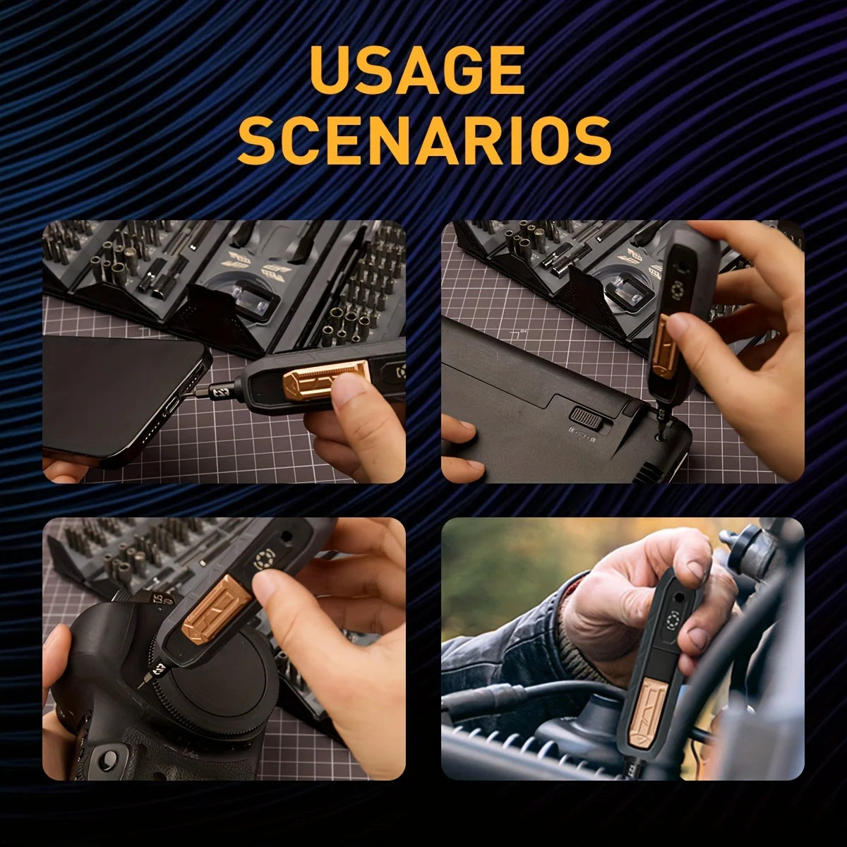 JAKEMY 180-in-1 Precision Screwdriver Set — Multifunctional Repair Kit