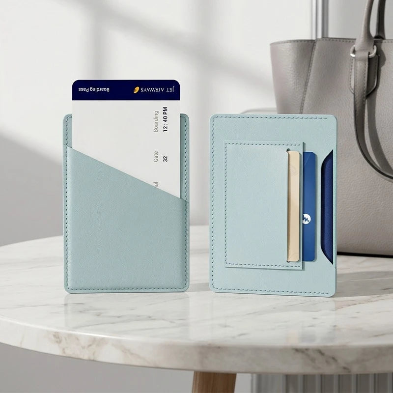 eTya Waterproof Passport Holder — Large Capacity Travel Wallet with Multi-Slots