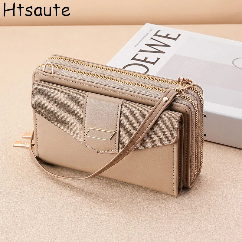 htsaute Mini Messenger Bag — Fashionable Crossbody Phone Holder