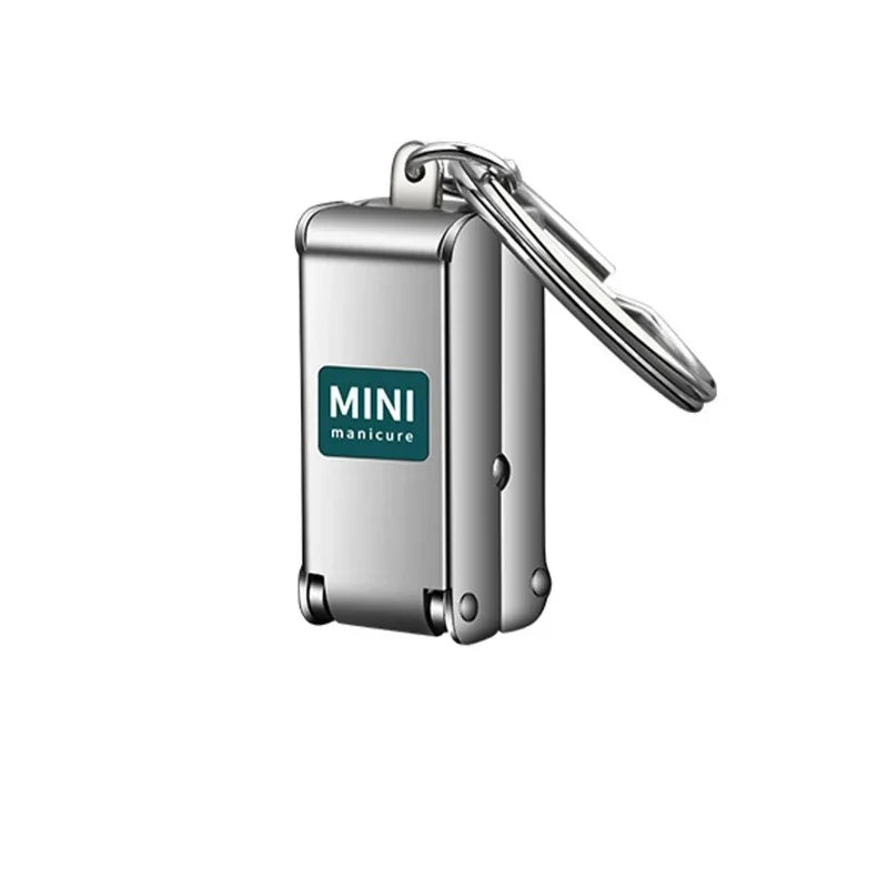 Ouriner Stainless Steel Nail Clipper — Compact Manicure Tool with Storage