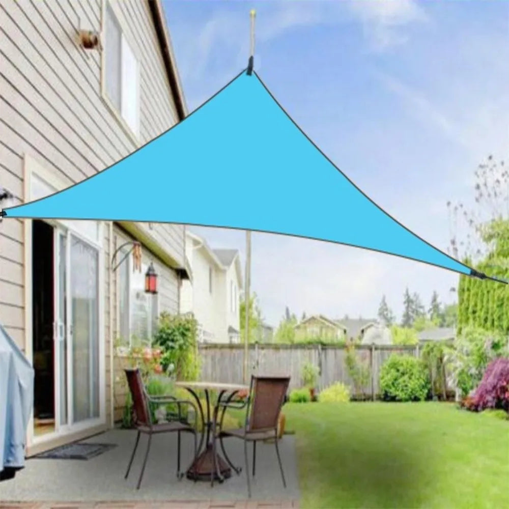 Triangle Sun Shade Sail — UV Protection Canopy for Garden & Patio