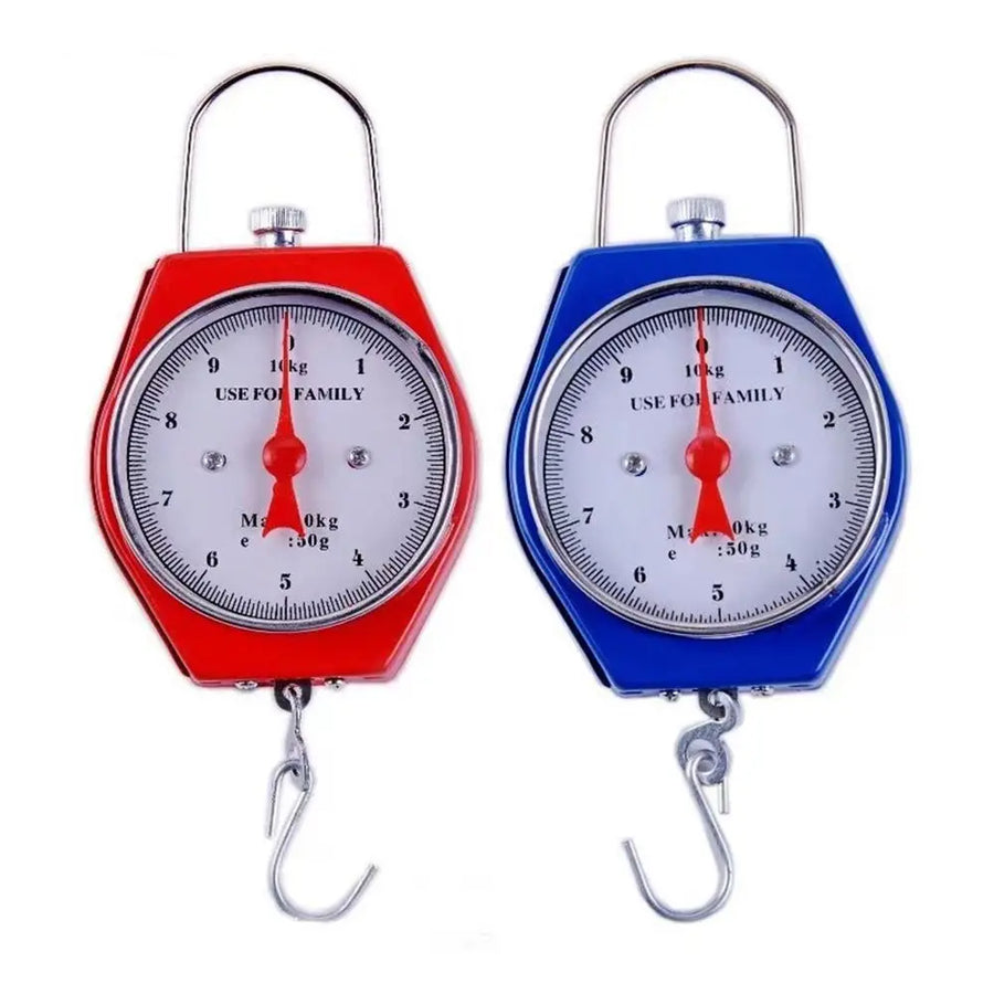 Portable Mechanical Luggage Scale — Handheld Spring Balance for Travel