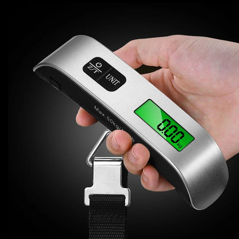 Digital Luggage Scale — Portable Hanging Suitcase Weight Tool