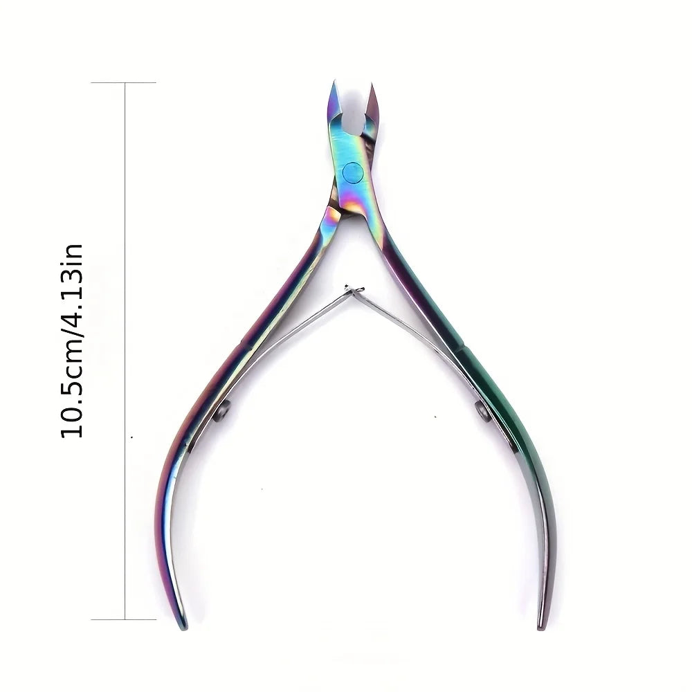 Ouriner Stainless Steel Cuticle Nipper — Precision Manicure & Pedicure Tool