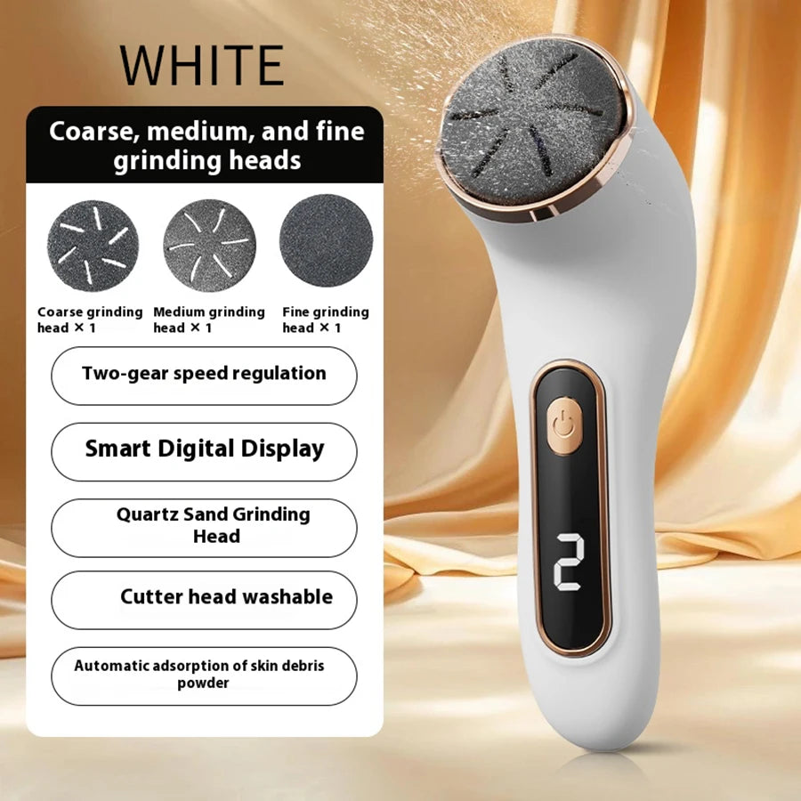 Electric Foot Callus Remover — Rechargeable Exfoliating Foot File