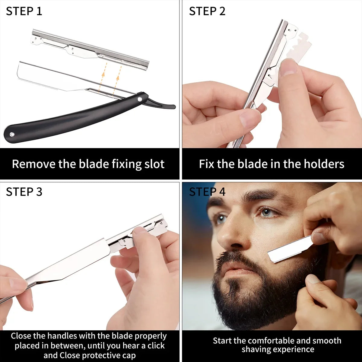 ARCHIBALD Professional Manual Safety Razor — Barber-Grade Precision Shaving Kit