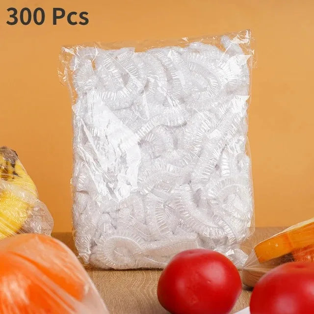 Disposable Food Covers — Fresh-Keeping Plastic Wrap for Kitchen Storage