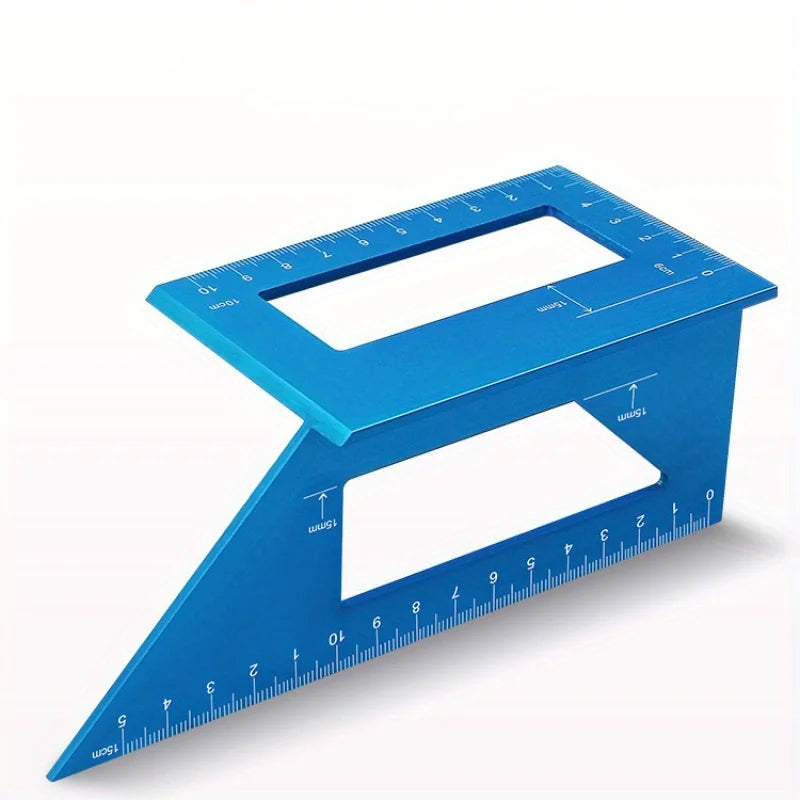 Multifunctional Angle Gauge Ruler — 45/90 Degree Woodworking Tool