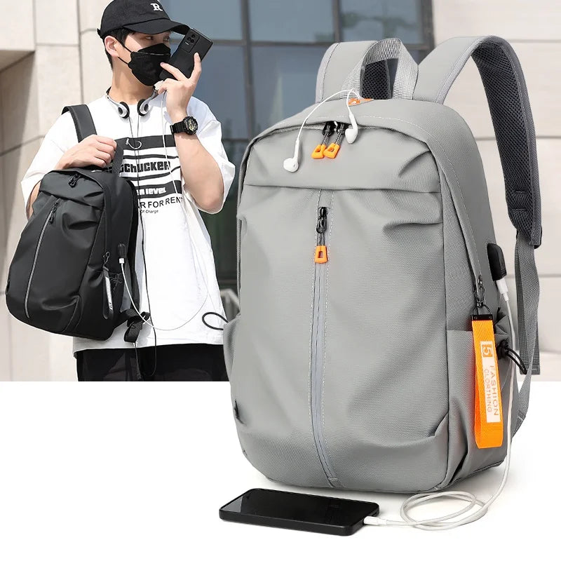 Waterproof Laptop Backpack — Large Capacity Travel & Business Bag