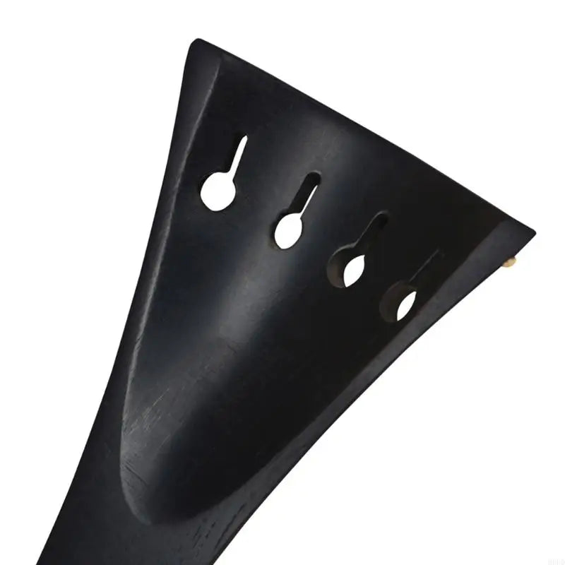 Violin Replacement Tailpiece — 4/4 Size with Floral Inlay Accent