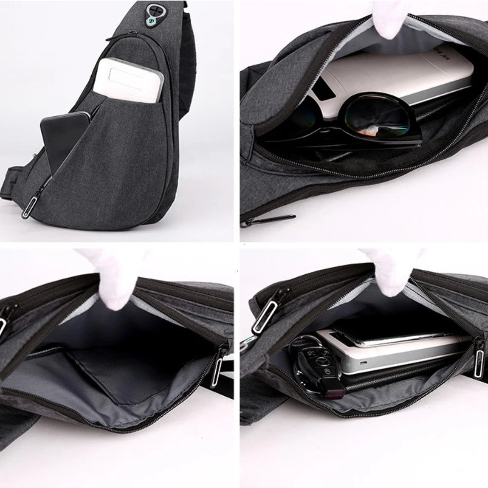 dawndesslo Anti-Theft Sling Bag — Lightweight Crossbody Shoulder Pack