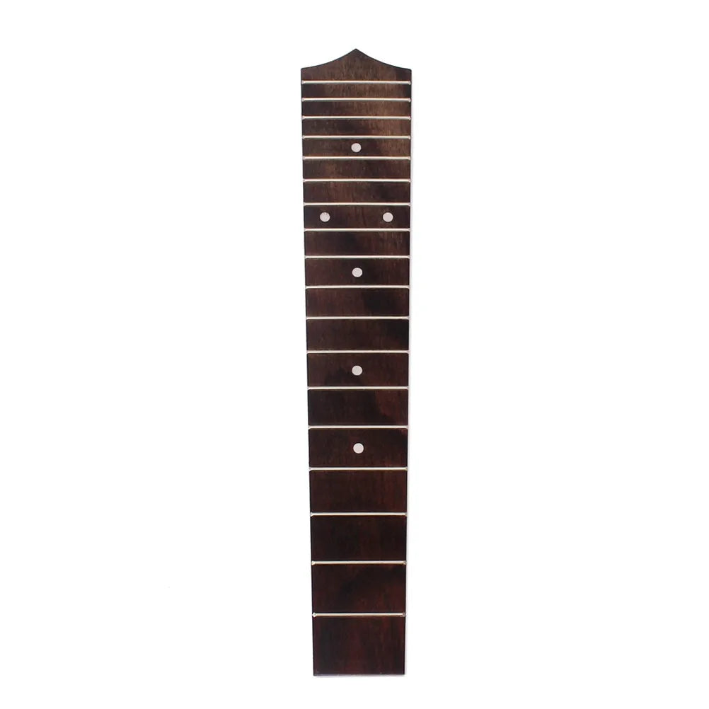 Rosewood Concert Ukulele Fretboard — 23 Inch Replacement Fingerboard with 18 Frets