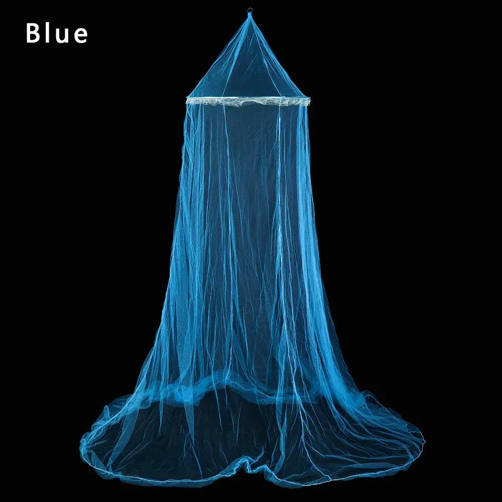 Lace Dome Mosquito Net — Elegant Insect Protection for Single Beds