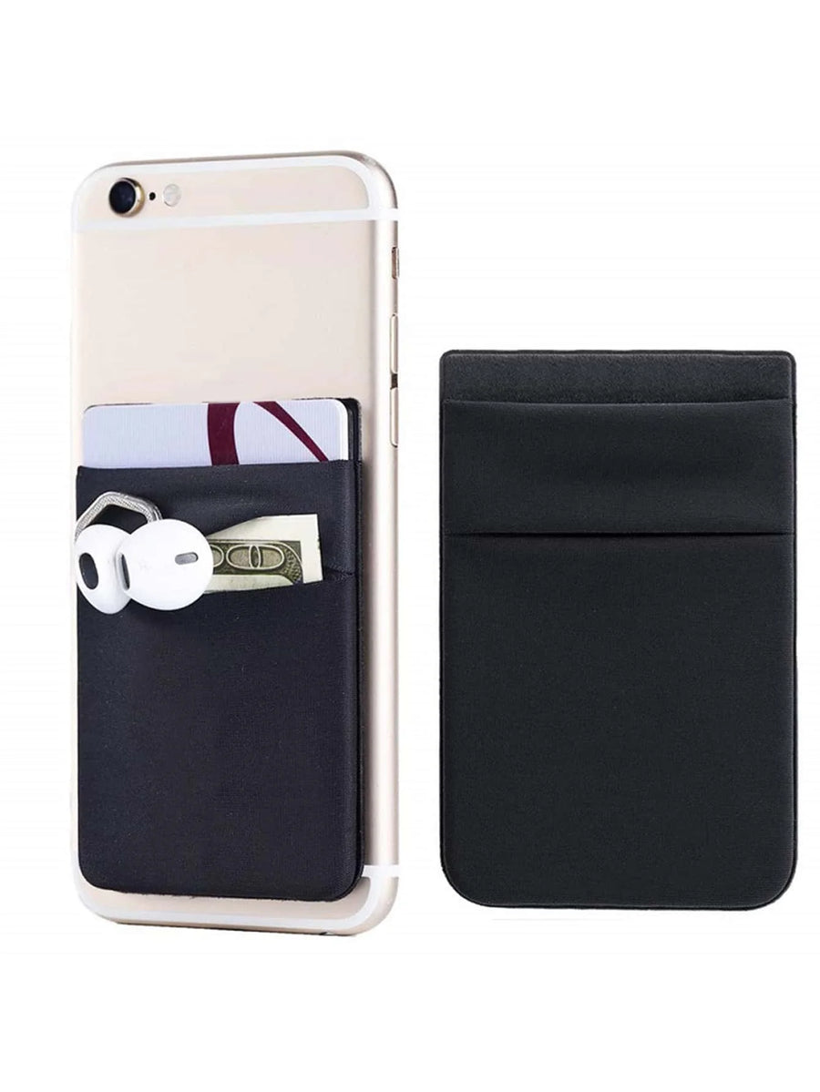 KEEBREAK Minimalist Slim Mini Wallet — Compact Elastic Card Holder