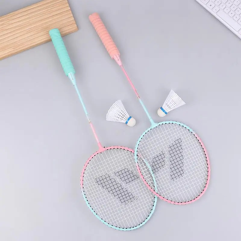 JETTING Badminton Set — Durable Iron Alloy Rackets with Shuttlecocks