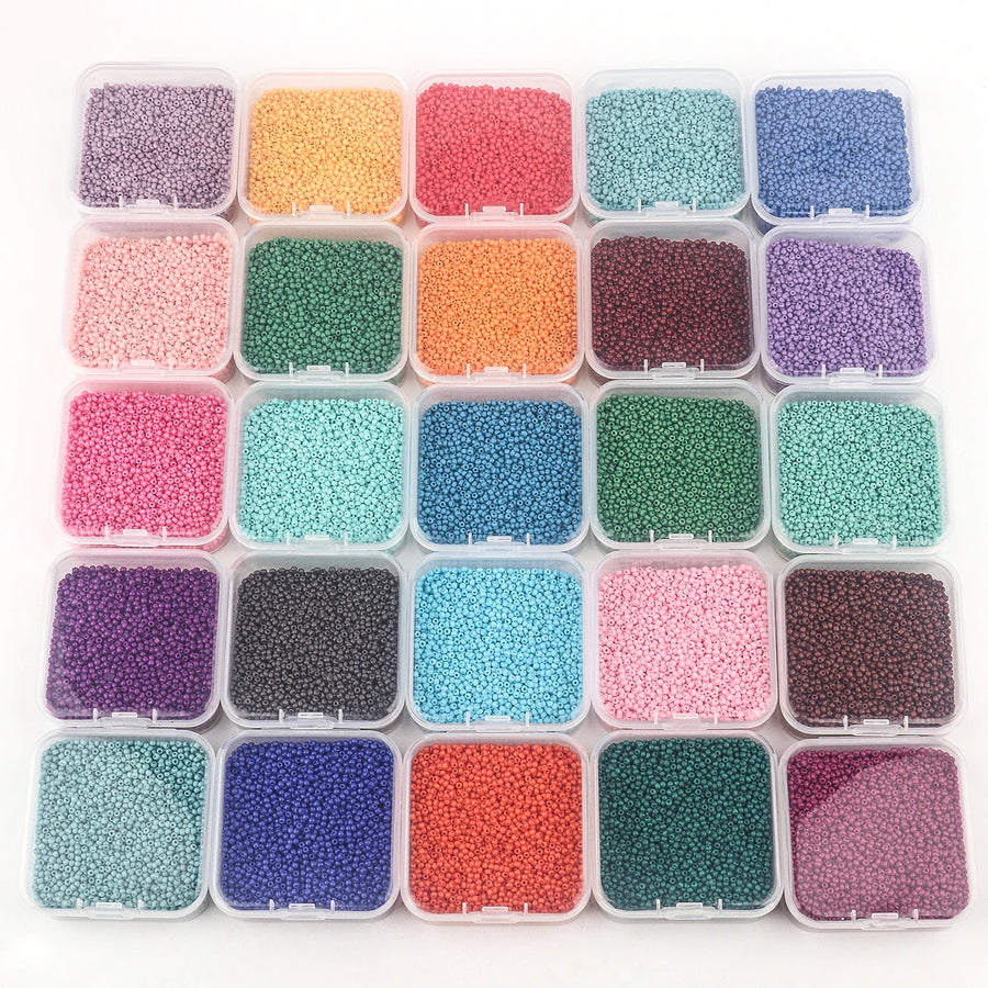 Czech Glass Seed Beads — 4000pcs Loose Spacer Beads for DIY Jewelry