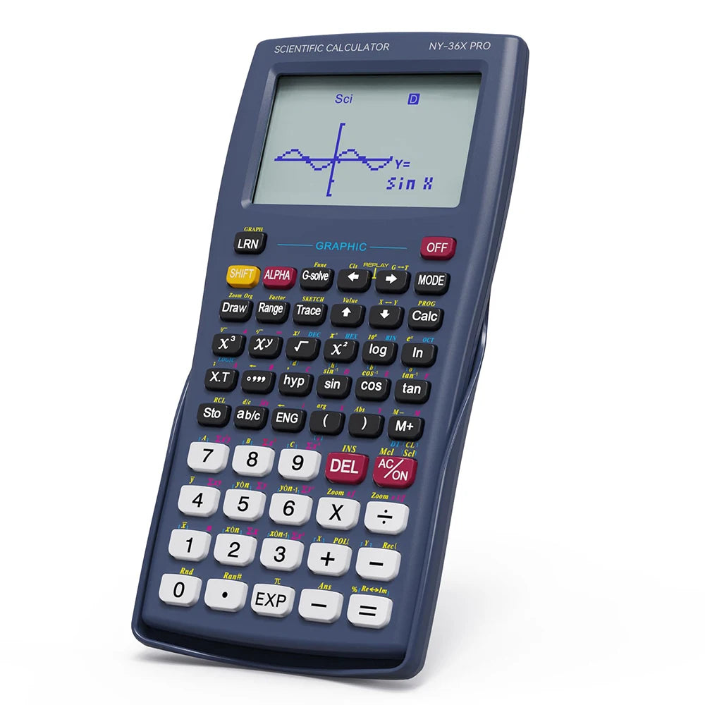 NeWYeS 36X Pro Scientific Calculator — High-Resolution Graphing Tool, Blue
