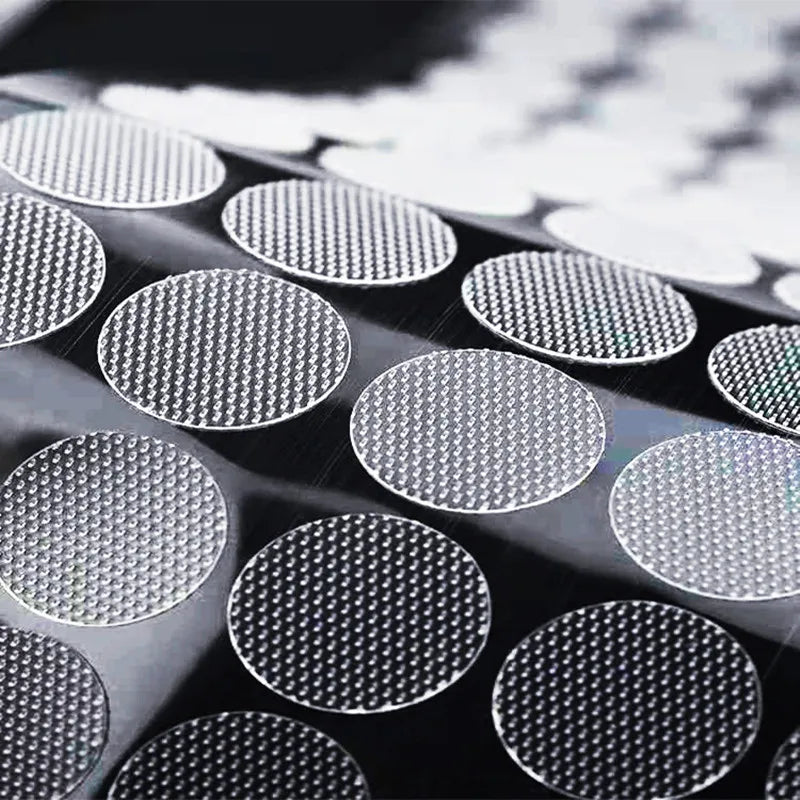 Self-Adhesive Transparent Hook and Loop Dots — Strong Fastener Tape for Sewing