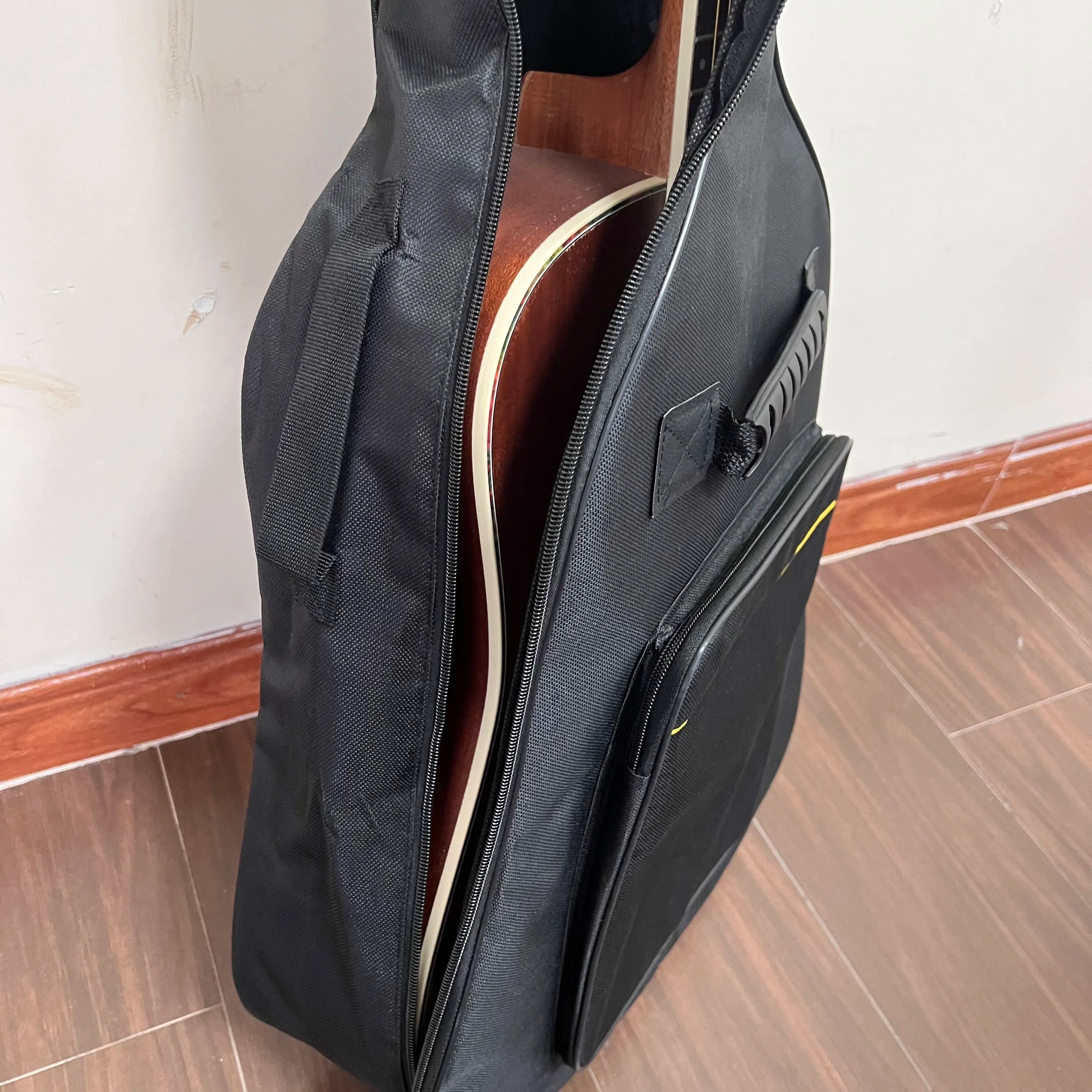 Acoustic Guitar Gig Bag — Water Resistant Padded Carrying Case