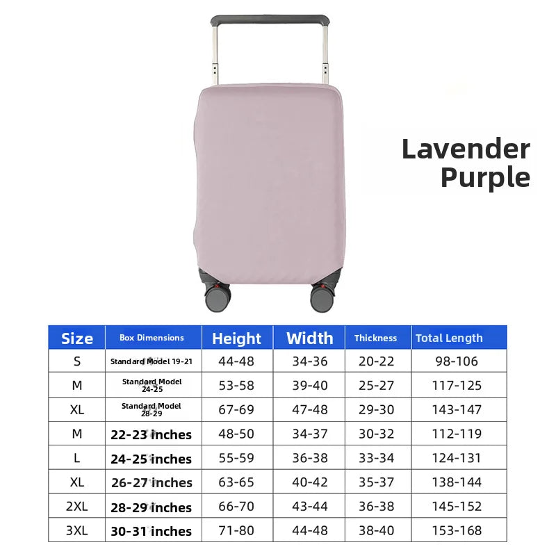 Thickened Luggage Protector Cover — Dustproof Suitcase Guard for Travel