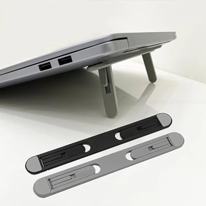 Adjustable Aluminum Laptop Stand — Ergonomic Viewing Angle & Heat Dissipation